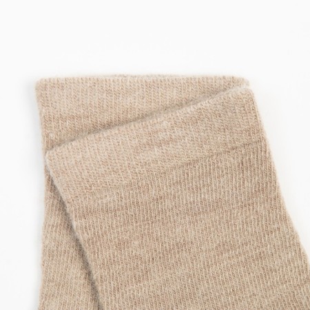 Wooping children's socks “Super fine”, beige color, size 3 (3-4 years)-1