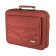 Business bag, lightning department, external pocket, red color