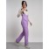 Semicunners of women's winter, size 44, purple color