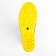 Women's rubber boots, black+yellow, size 36