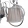 Ceiling EVOLUCE lamp. SL177.102.05. Azzurro. 5x40 watts, E14, 74x74x41 cm, chromium color