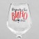 A glass for the wine "Take all the wine" 350 ml, type of drawing: VD