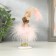 Souvenir Polystone "Angel-Low in the pink downy skirt" MIX 22x4x5 cm