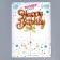 Topper "Happy Birthday", Color Gold
