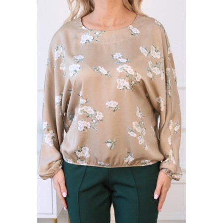 Female jumper, size 50, beige color-2
