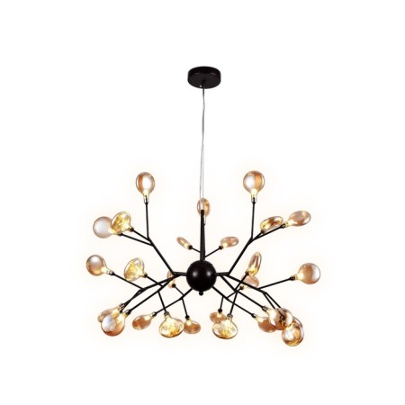 Suspended chandelier Ambrella Light, Traditional, TR3013, 27XG4, Color Dark Coffee