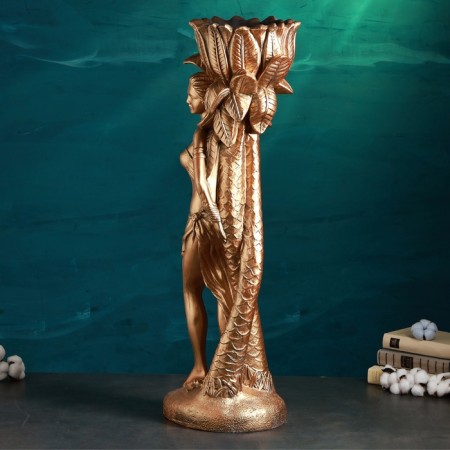 Figure "Sofia" 32x20x85cm, gold-3