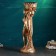 Figure "Sofia" 32x20x85cm, gold