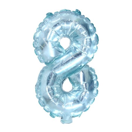 Foil ball 16 "Set 0-9", Mix colors-3
