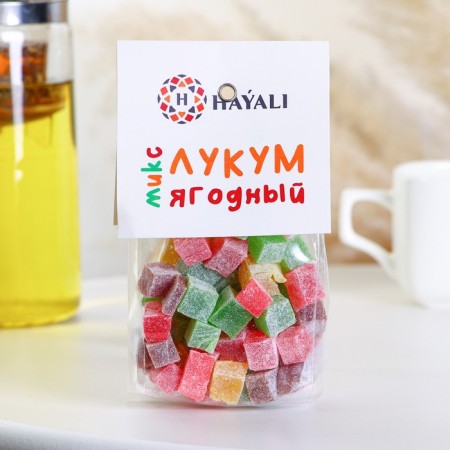 Lukum Hayali Cubes Berry mix, 200 g