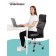 Anatomical pillow for sitting, size 45x40 cm, gray color