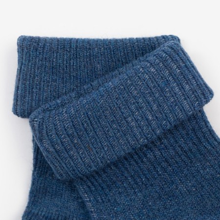 Women's socks, indigo color, size 25-1