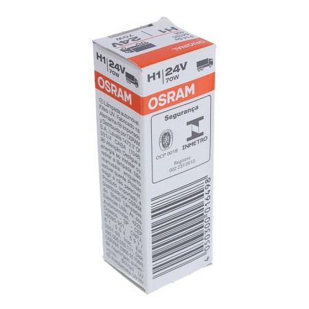 Car lamp OSRAM, H1, 24 V, 70 W, P14.5S-2