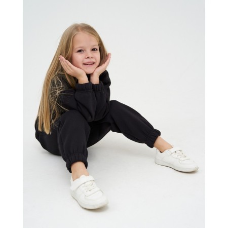 Kid for children (sweatshirt, trousers) KAFTAN "Basic Line" size 32 (110-116), black-11