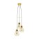 Tarbes chandelier, 3x60W E27