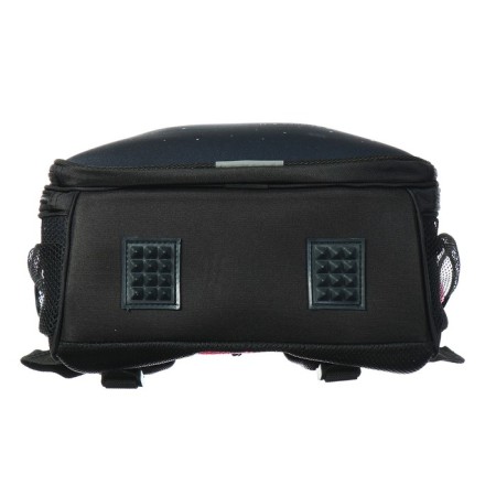 School backpack 38 x 30 x 16 cm, ergonomic back, stavia "cat", black-6