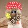 Domovynok "Beloved Grandma", in a cap, 18 cm, Lenon