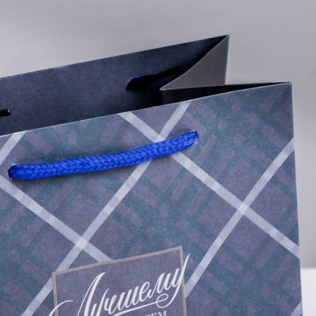 Square gift crap package, packaging, “best in everything”, 14 x 14 x 9 cm-2
