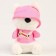 Soft toy "Dog" in a panamom, 13 cm, color mix