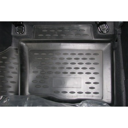 Rugs in the cabin Kia Soul 2008-2016, 4 pcs. (polyurethane)-1