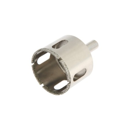 Diamond drill on glass and ceramics of the tundra, trihedral shank, 45 x 65 mm