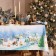 Set Ethel "Christmas Evening": a tablecloth 110x150 cm, with VGMO, Salf. 40x40 cm - 4 pcs.