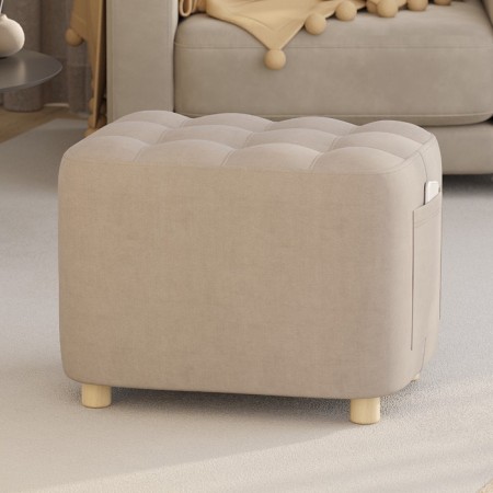 Bangage "Vicki", 530 × 400 × 460 mm, velor, beige color