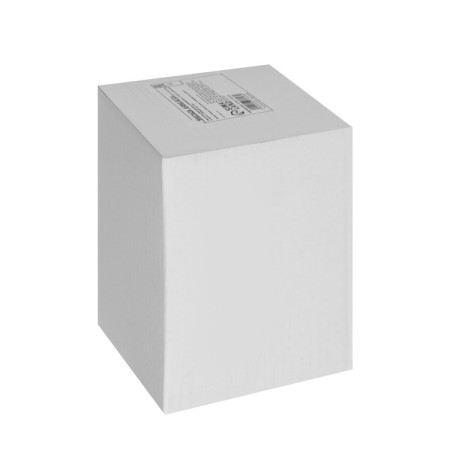 Silver LED candle, 7.5 × 10 × 7.5 cm, wax, plastic, batteries AAAX3 (not in the kit), glow warm white-4