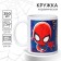Sublimation mug, 350 ml "Super Hero", Spider-Man