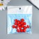 Beads for creativity plastic "Scarlet beads" set of 16 grams 1.2x1.2 cm
