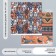 Scrapbooking paper bilateral "Africa" ​​density 180 g 30.5x32 cm