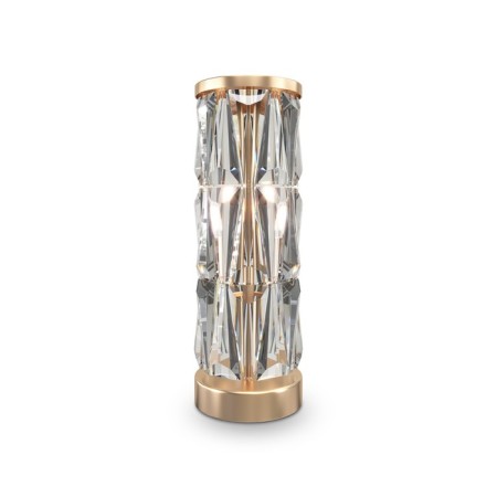 Luminaire desktop Maytoni Mod043TL-02G, 2HE14, 60W, 20x20x58 cm, color gold-1