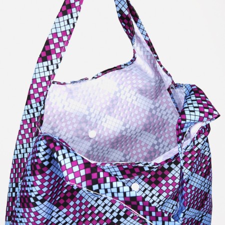 Permanent bag on the button, purple color-3