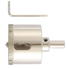 Diamond drill Matrix, according to porcelain stoneware, 55 x 67 mm, 3-sled shank