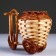 Wicker souvenirs (bicycle) 15x9 cm H 12 cm. (Cut bamboo)
