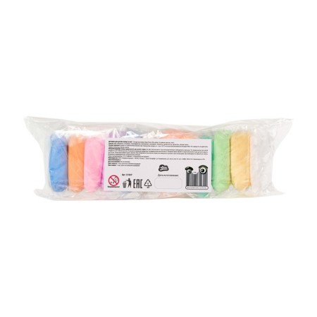 Light plasticine “Lepy is easy”, a set of 12 pcs., Delicate colors, with mint extract-4