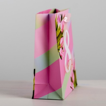 Package Gift Laminated Vertical, Packaging, “March 8”, S 12 x 15 x 5.5 cm-1