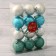 Set of balls plastic D-5 cm, 12 pcs "Disco Ornament Assorted" mix