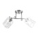 Ceiling chandelier "Lucy" 2x40W E27 Color: silver