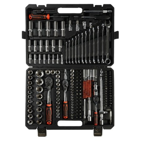 Car tools Kingqueen Wib-80001, 72 tooth, 1/2 3/8 1/4 ", 219 items-1