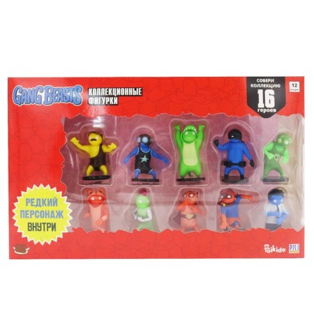 Набор фигурок Gang Beasts Deluxe, 12 шт