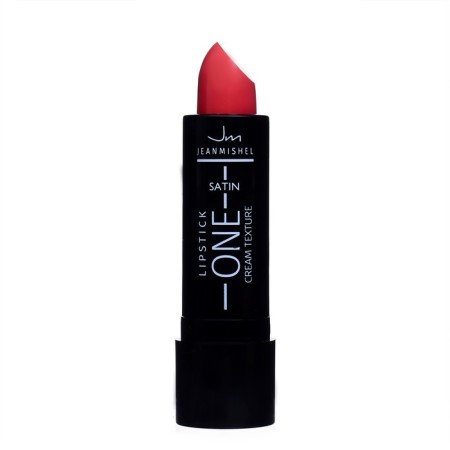 Lipstick Jeanmishel Satin Cream Texture tone 04 coral-beige, 14 g-2