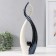 Souvenir Ceramics "Graceful Love" Black and White 38x13x6 cm