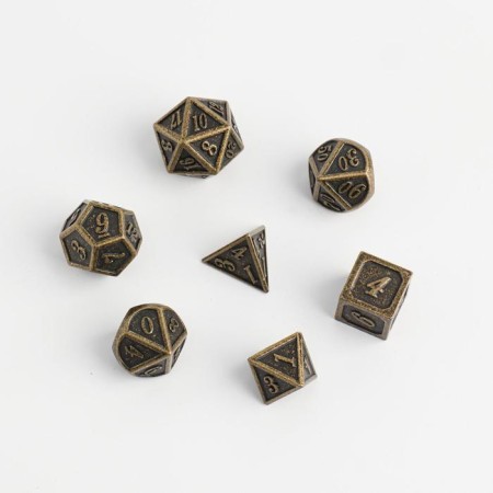 A set of cubes for D&D (Dungeons and Dragons, DND), series: d & D, "Game. Jashma", 7 pcs-1