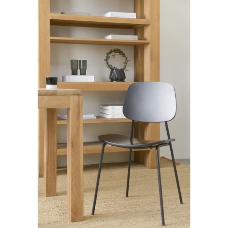 Tilla chair, 480 × 510 × 840 mm, black color-10