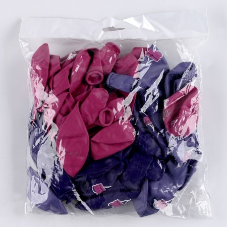 Latex ball 12 "" For her ", compliments, a set of 50 pcs.-1
