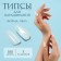 Tips for nail extension, 100 pcs, oval shape, full coating, container, milk color