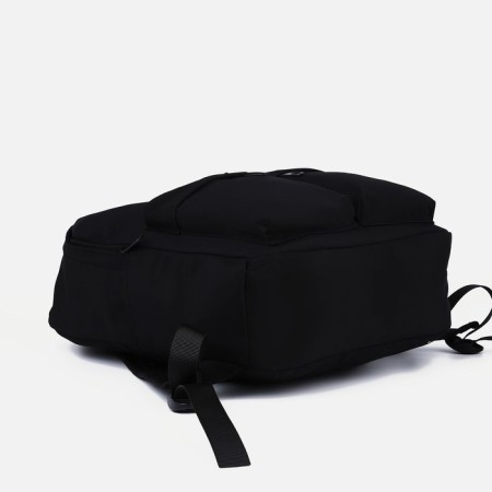 Youth backpack from lightning textiles, 5 pockets, black color-4