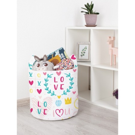 Basket for toys "Crosses-Nolics, size 35x35 cm