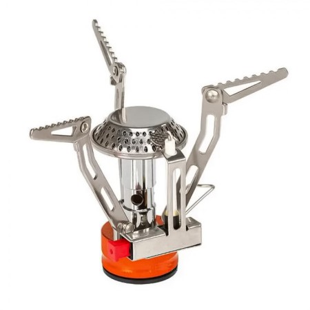 Tourist folding burner TRG-044, steel, aluminum